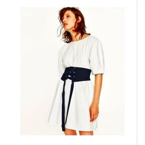 Zara CORSET Dress Most Wanted New Mint.